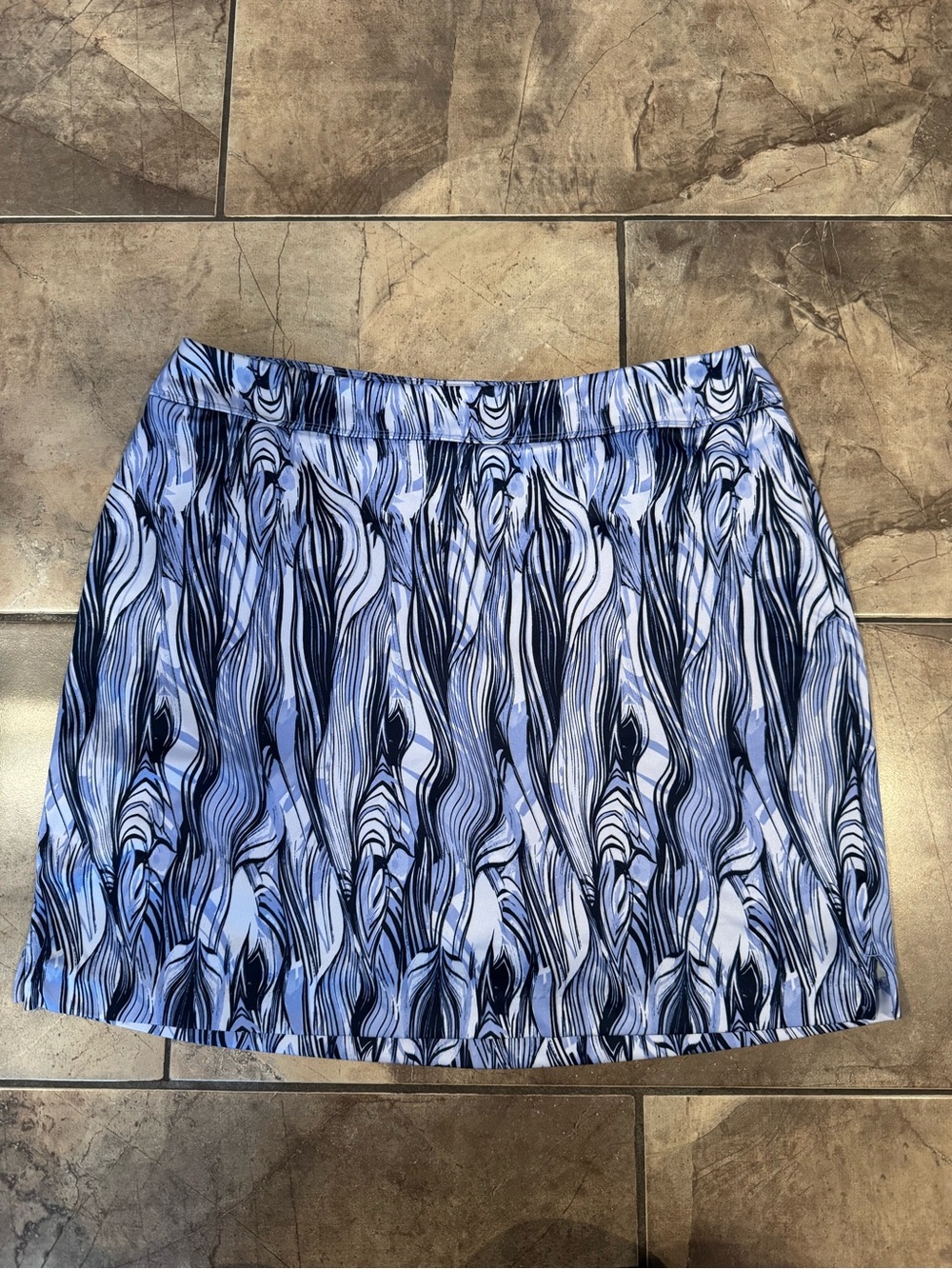 Greg Norman blue women’s golf or tennis skirt